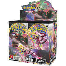 Pokemon Rebel Clash Booster Box